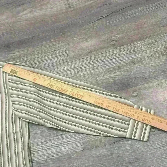 Lot Of 2 Tommy Bahama Mens Long Sleeve Tencel Shirt Striped Button Preppy READ - Picture 13 of 16